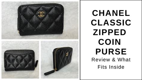 chanel zipped coin|Chanel zipper for sale.